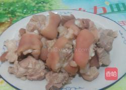 花生猪脚的做法图解4