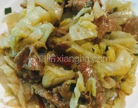 酸白菜炒牛肉