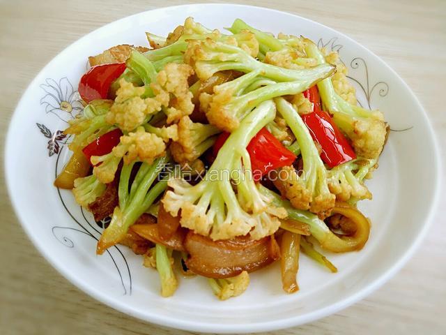 煸炒有机花菜