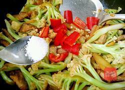 煸炒有机花菜的做法图解7