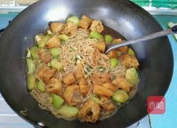 丝瓜油条米粉素汤(原创)的做法图解10