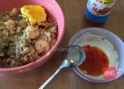 虾仁牛肉炒饭的做法图解8
