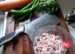 香辣肉丝盖饭的做法图解5