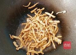 肉炒韭菜梗的做法图解5