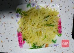 青椒脆炒土豆丝的做法图解5