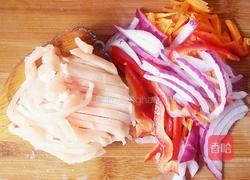 荷叶炒饭的做法图解4