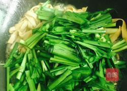 韭菜炒千张的做法图解4