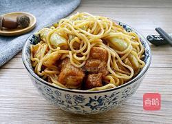 红烧肉豆角焖面的做法图解13