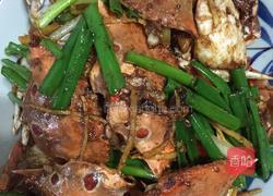 姜葱香辣蟹的做法图解10