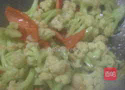 清炒花菜的做法图解4