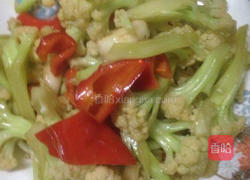 清炒花菜的做法图解5