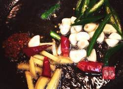 韭菜豆芽炒猪肝的做法图解5