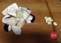 蚝油茄子烧豆角的做法图解3