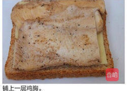 鸡肉芝士西多士的做法图解3