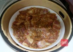 排骨蒸冬菜的做法图解4