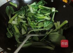 蒜蓉炒小油菜的做法图解2
