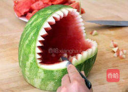 鲨鱼果盘 的做法图解5