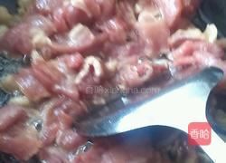 白豆角炒肉的做法图解3