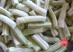 白豆角炒肉的做法图解5