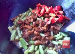 白豆角炒肉的做法图解9