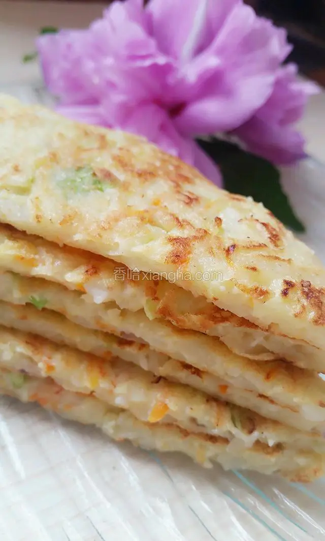 土豆丝鸡蛋摊饼