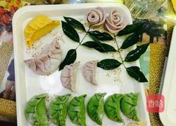 彩色饺子的做法图解4