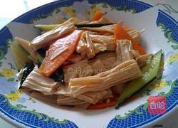 红油腐竹的做法图解7