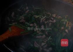 韭菜炒肉条的做法图解8
