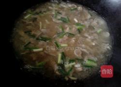 猪肝粉肠汤的做法图解7