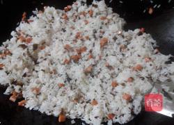 青菜炒饭的做法图解5