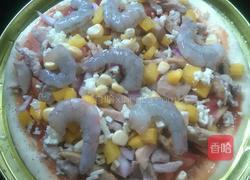 鲜虾披萨的做法图解12