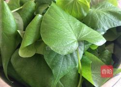 蒜香番薯叶的做法图解1