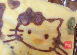 Hello Kitty蛋糕卷的做法图解14