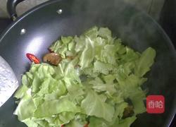干锅包菜的做法图解4