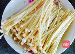 金针菇炒鸡蛋的做法图解2