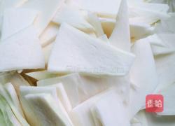 茭白炒肉的做法图解1