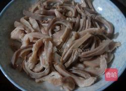 菜椒炒猪肚丝的做法图解5