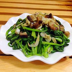 虾米小油菜的做法[图]