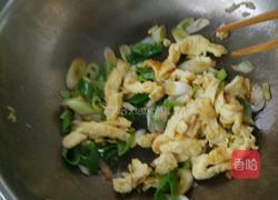 大葱炒鸡蛋的做法图解6