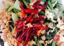 虾皮拌小白菜的做法图解5