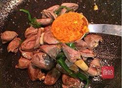 孜然鸡心的做法图解6