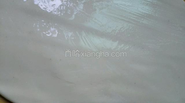 表面刷上油