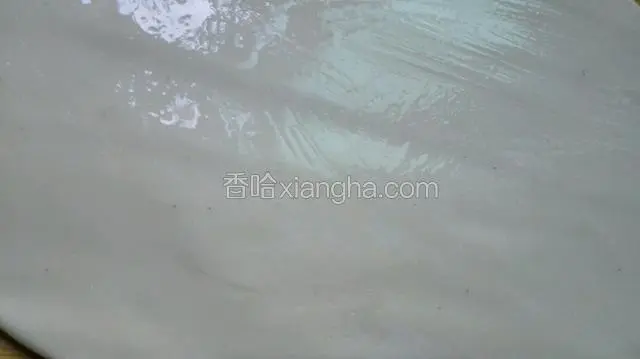 表面刷上油