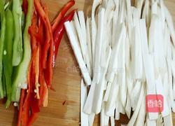 杏鲍菇炒里脊肉/时令蘑菇炒里脊的做法图解3