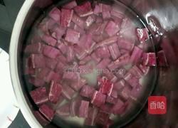牛奶紫薯西米露的做法图解4