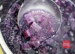 牛奶紫薯西米露的做法图解5
