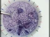 牛奶紫薯西米露的做法[图]