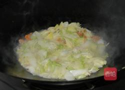 海米白菜的做法图解7