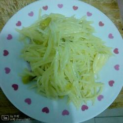 懒人菜谱酸辣土豆丝的做法[图]