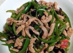 青椒炒肉丝的做法图解9